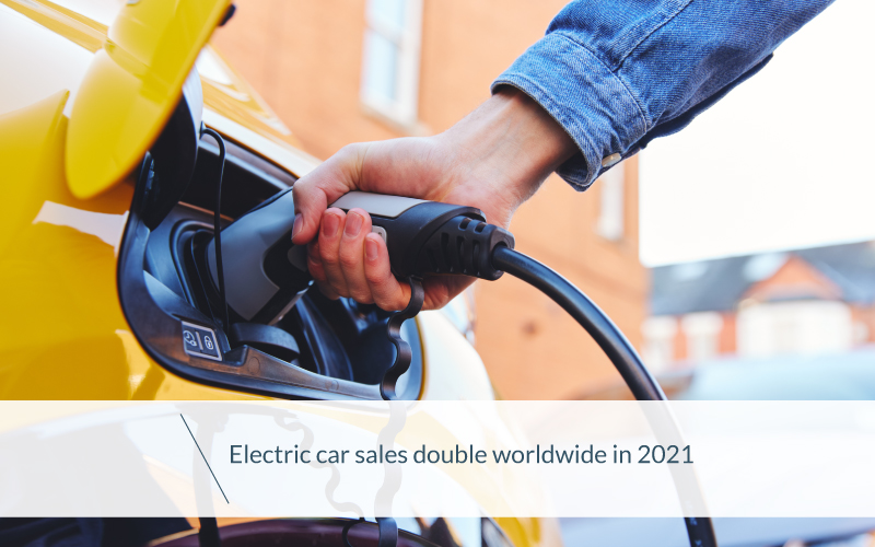 Electric Car Sales Double Worldwide In 2021